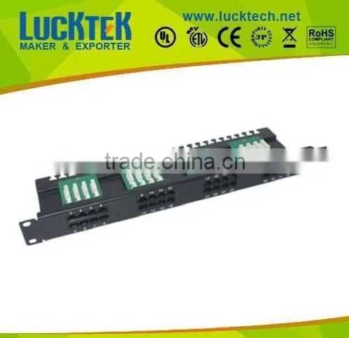 19inch 1u 32ports telephone patch panel