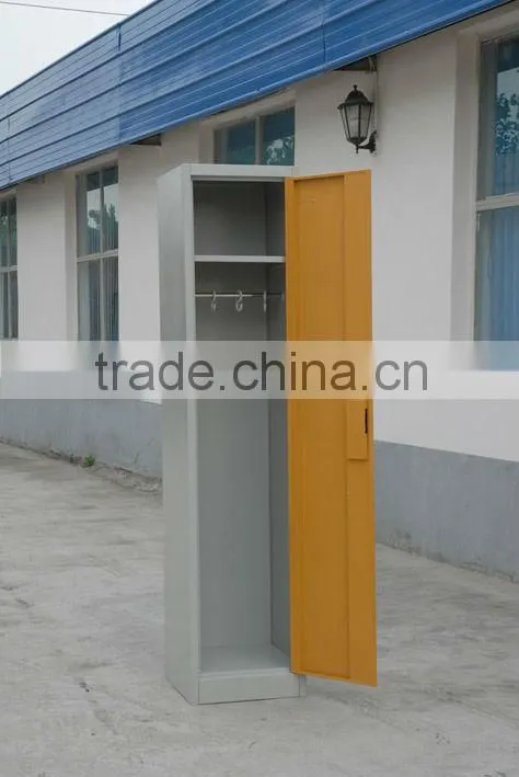 KFY-NW-01A Yellow Single Tier Simple Cupboard Design