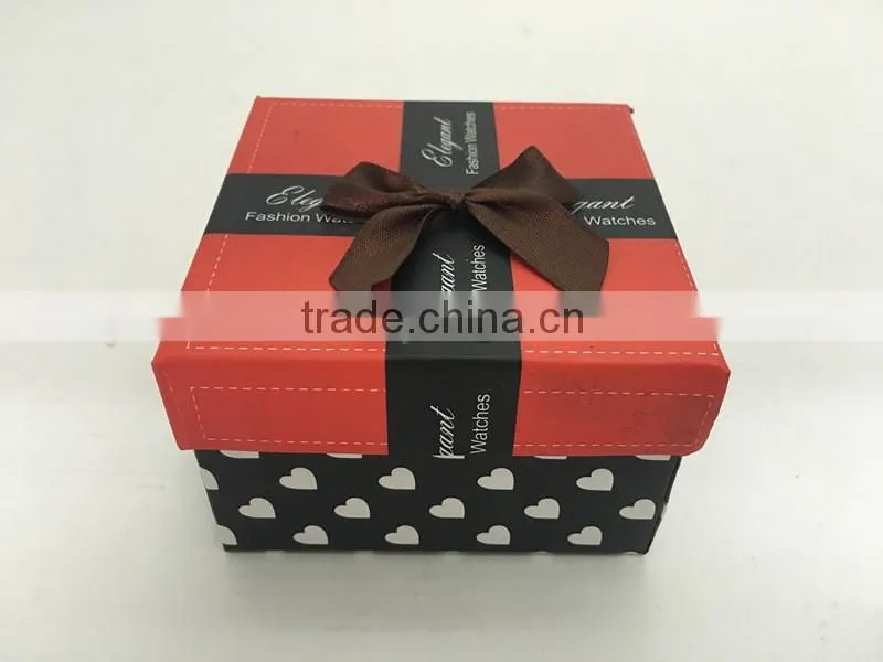 Custom watch box jewelry box decorative packing box