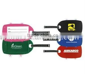 Hotsale ABS Plastic Motion activated light-up luggage tags