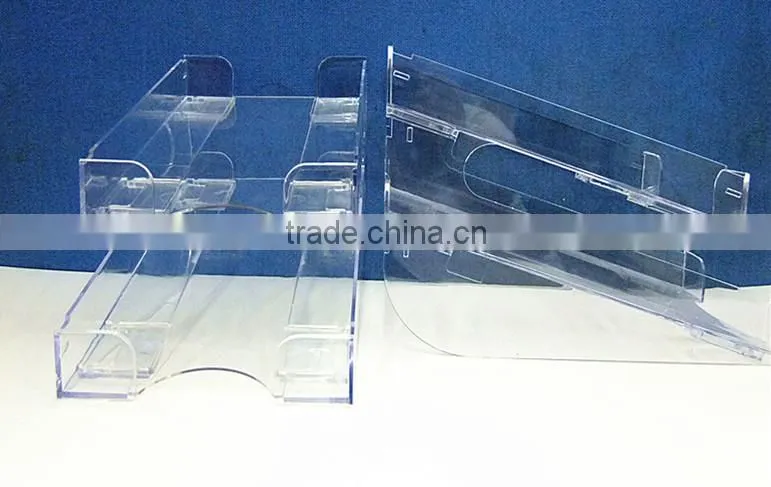 mini triangle 2-layer multi-function plastic storage rack