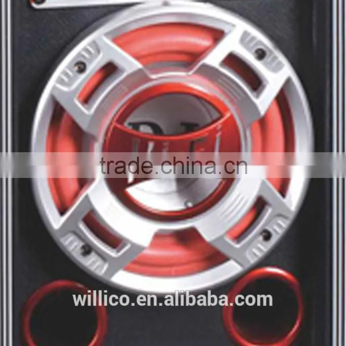 2.0 dj bass speaker professional active stage speaker with usd sd fm eq