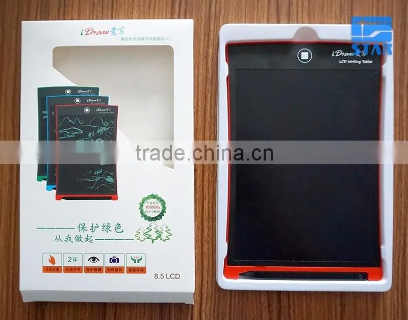 Gift E-ink 8.5" LCD Mini Writing Tablet Writing Board Can Be Used as Whiteboard Bulletin Board Memo