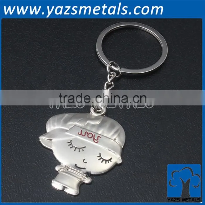 shenzhen factory oem/odm metal fashion keychain