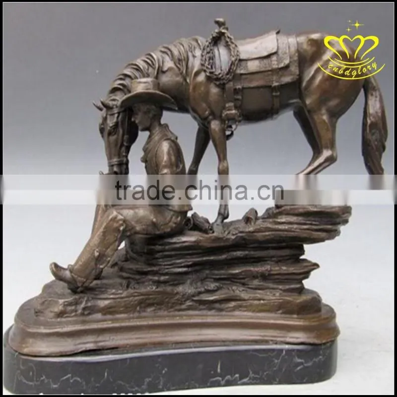 The musician copper sculpture home decoration European figure bronze crafts