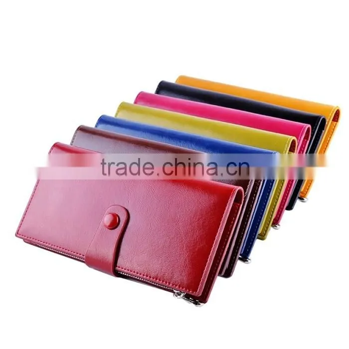 Premium Quality Large Capacity Slim Leather Wallet for Women