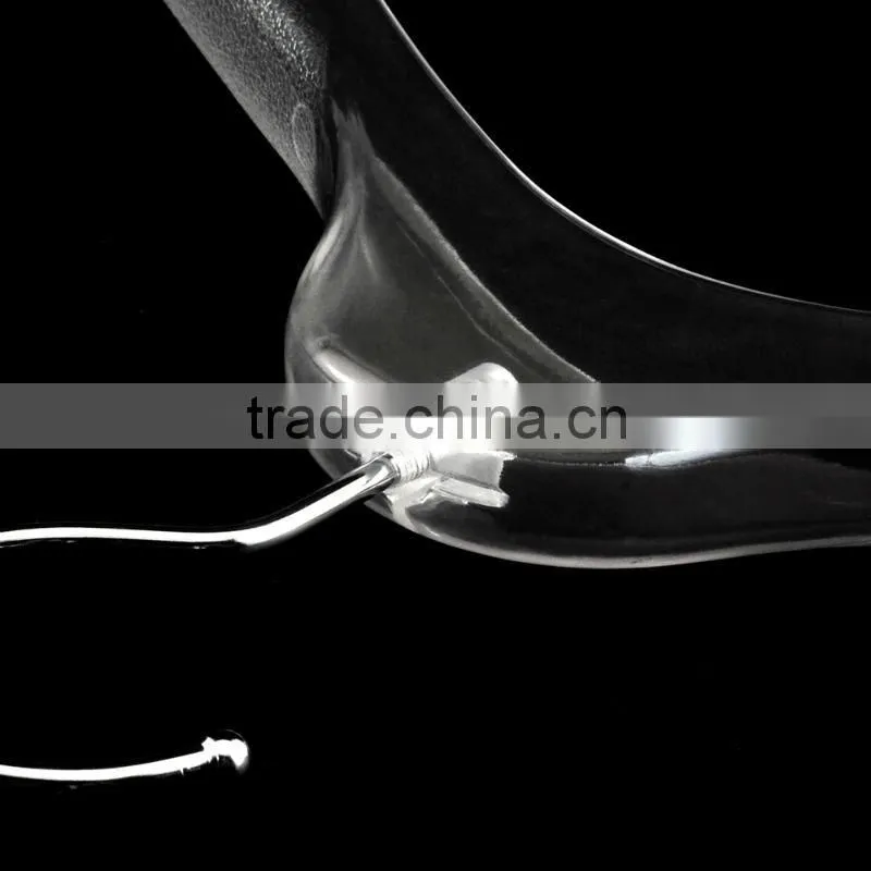 Transparent Plastic Suit Hanger for Boutique Dresses