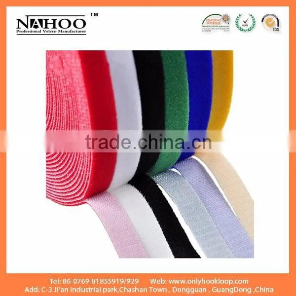 Grade A Back to Back Hook and Loop Fastener Tape, hook loop tape