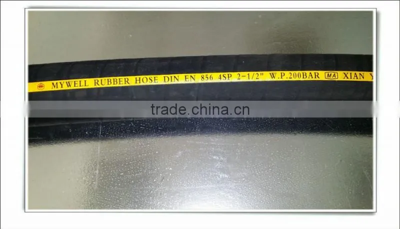 SAE 100 R9 steel wire spiral hydraulic hose