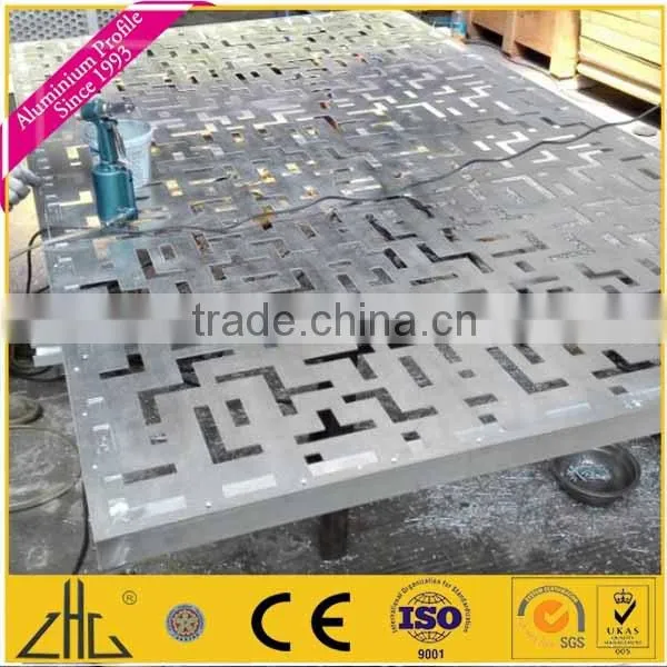 Wow!! perforated decorative aluminium panel profile for curtain wall , cnc aluminium profile for marble aluminum honeycomb panel