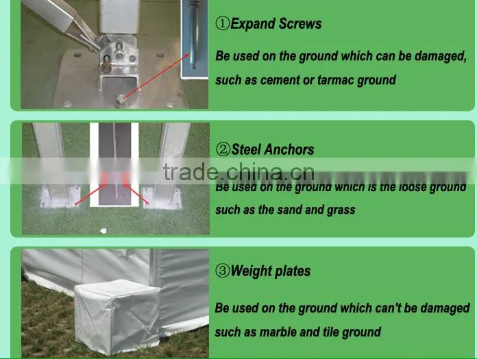 Fire proof tent PVC car parking tents for sale, large marquee tent