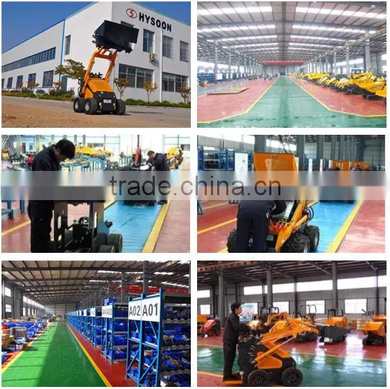 China Hysoon HD10L articulated loader for sale