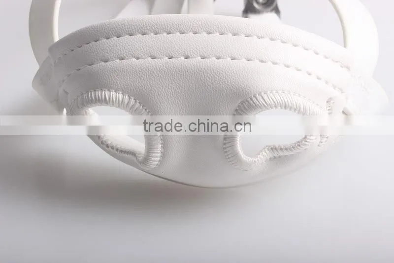 Easy Clean & pure color Football hat Chin Strap with Metal Buckle