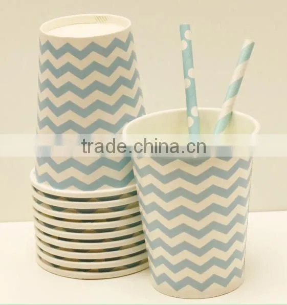 wave wholesale party disposable paper cup cheap beverage paper cup