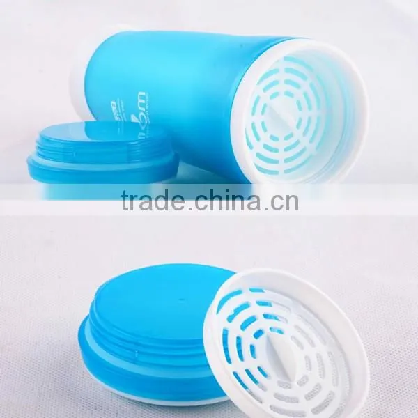 Plastic Type and Water Bottles Drinkware Type Bpa Free Reusable tea infurser bottle 14 OZ