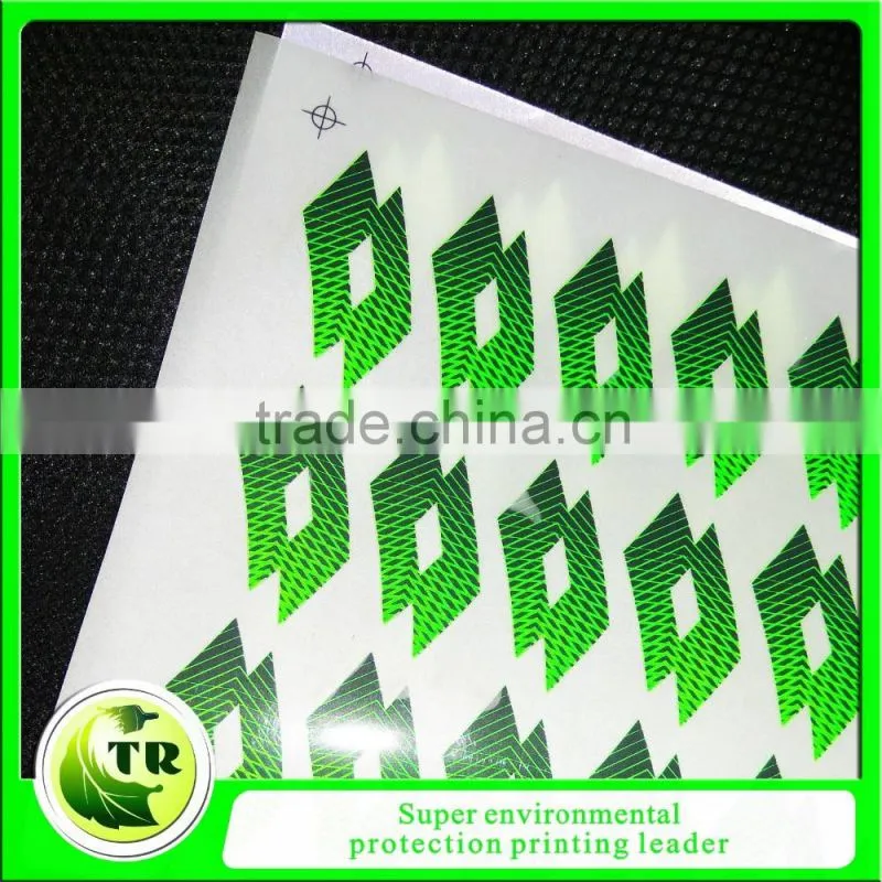 High quality t-shirt silicone reflective heat transfer printing labels