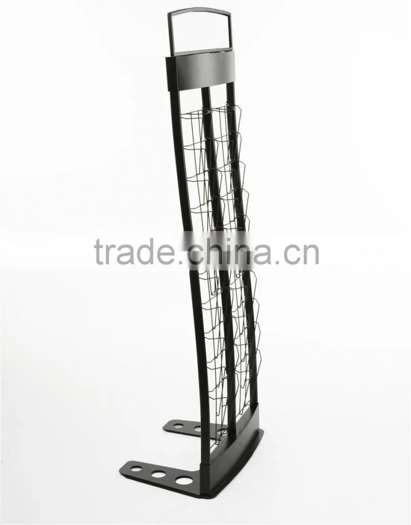 Portable Metal Magazine Stand
