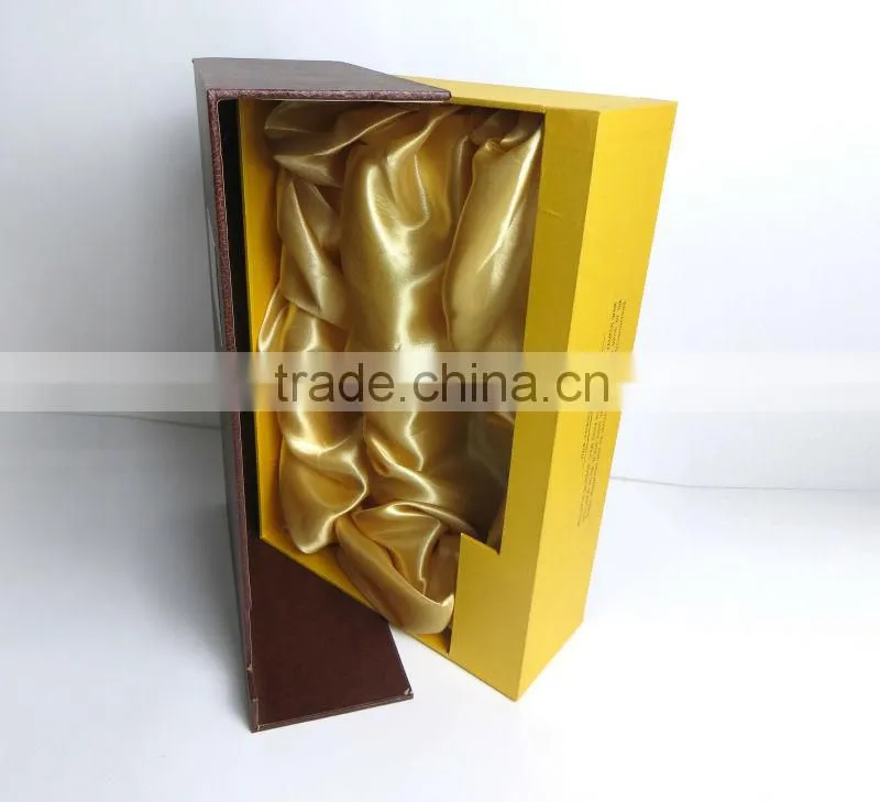 custom design cardboard box luxury paper wine box wholesale in China