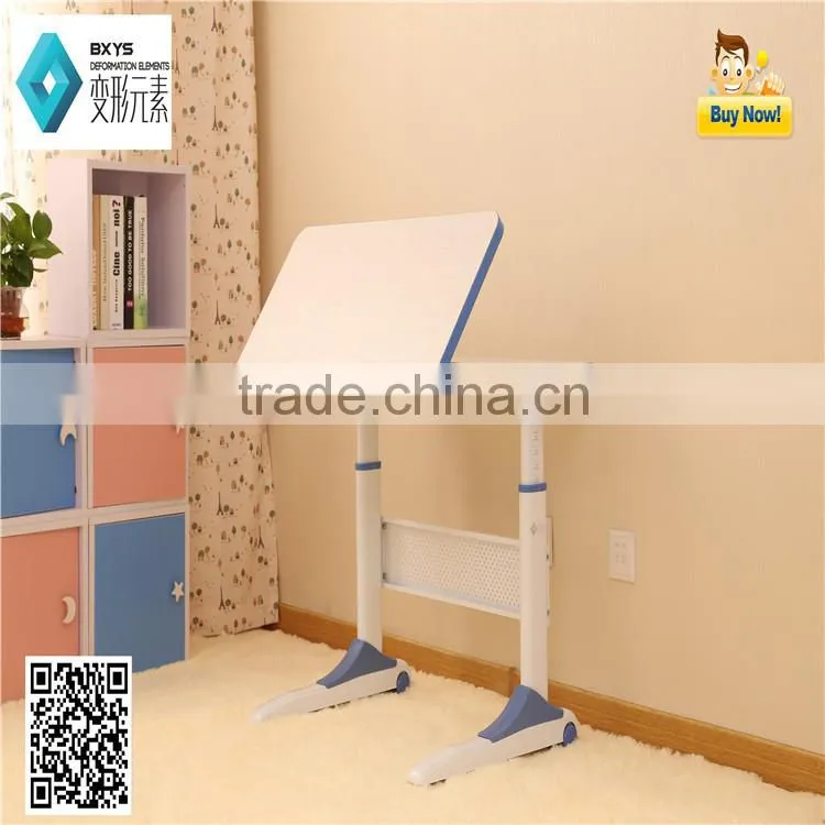rm learning table with lamp/mdf table made in China