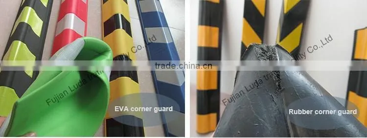 Patented rubber wall guard EVA corner guard with super flexible material