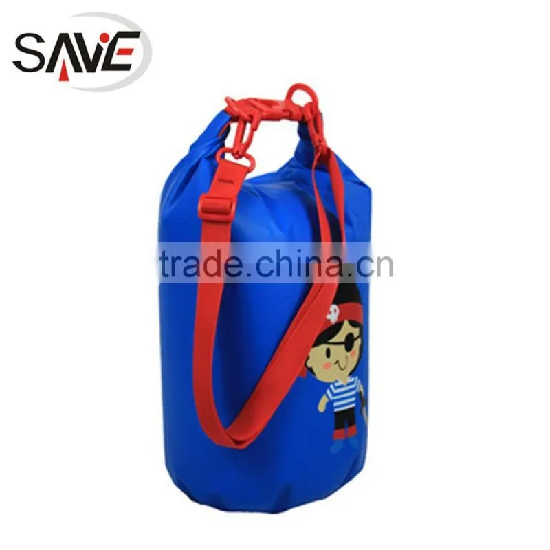 European Standard 1L/5L/10L/20L Different Size PVC Waterproof Dry Bag Backpack with Shoulder Strap
