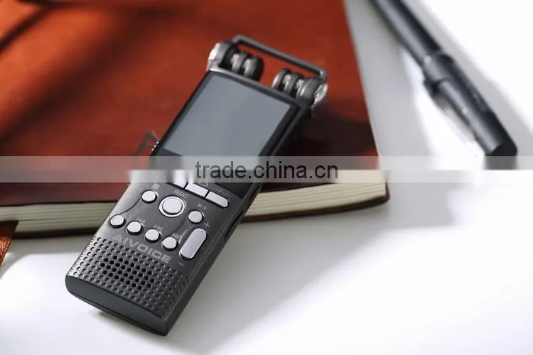 2016 trending voice activated digital voice recorder with real noise reduction support Line-in/Telephone Recording