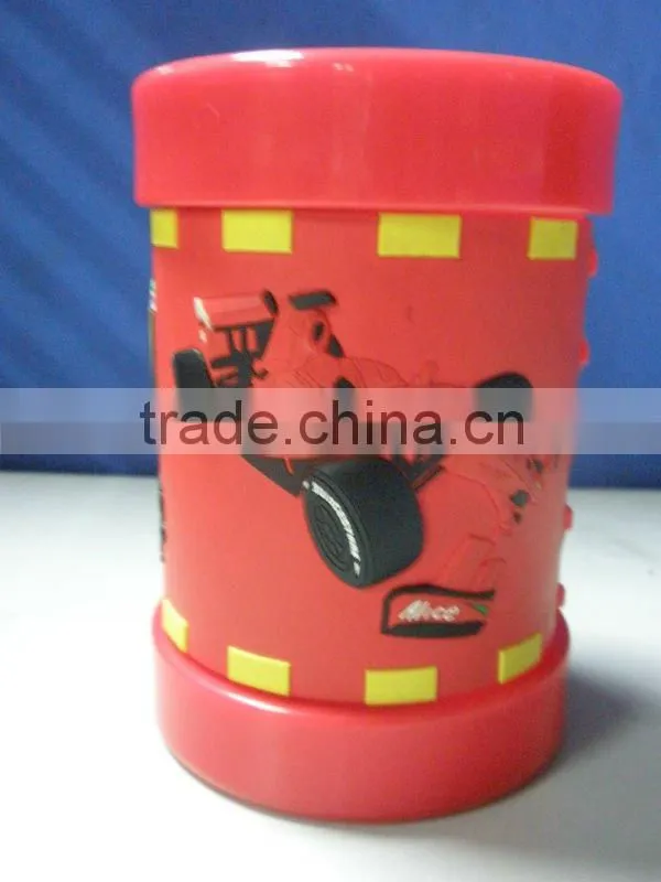 custom 3d soft pvc letter mug cup