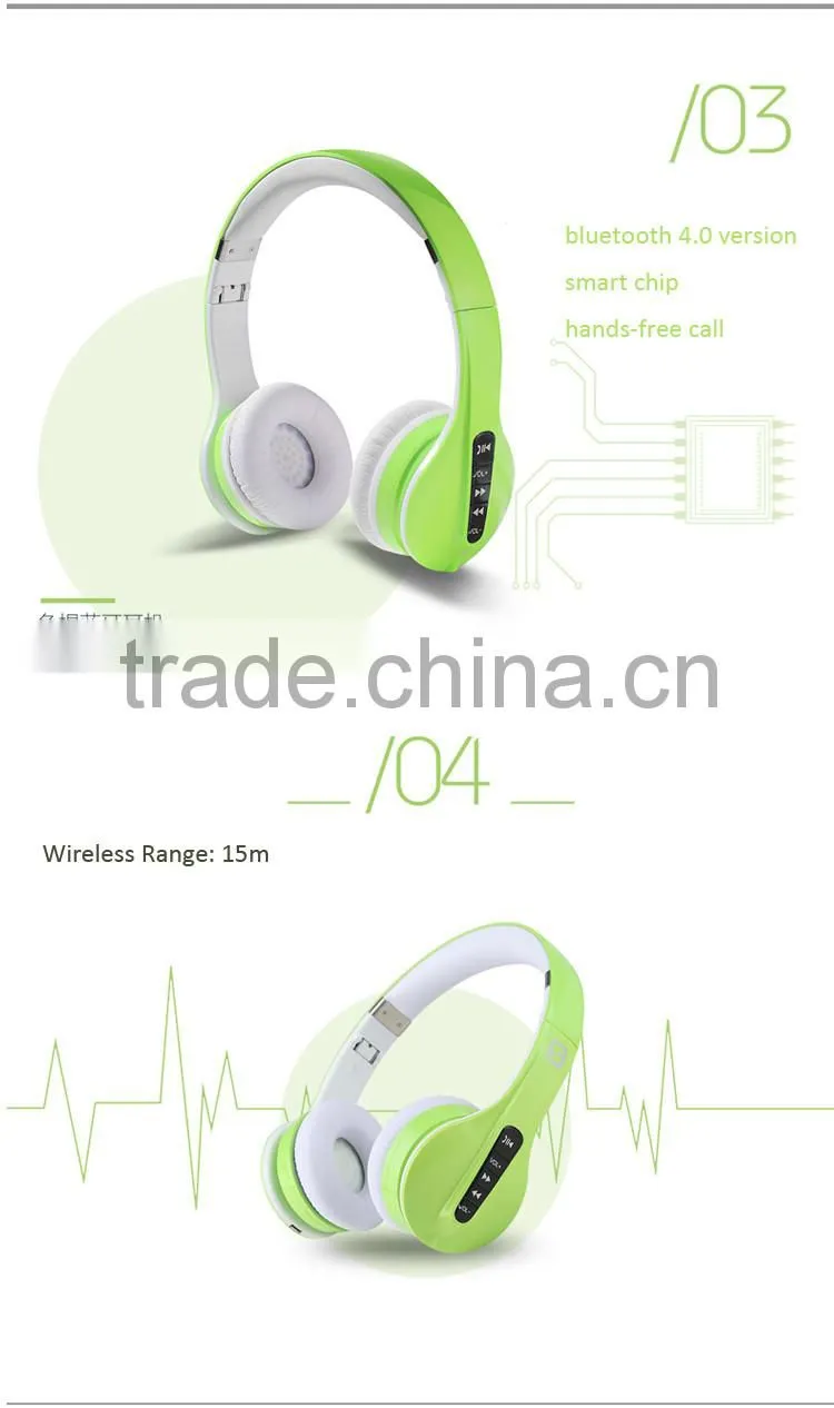 New products Invisible bluetooth stereo earphone sport for mobile phone