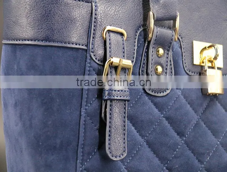 2015 fashion Wholesale quilted lady handbag