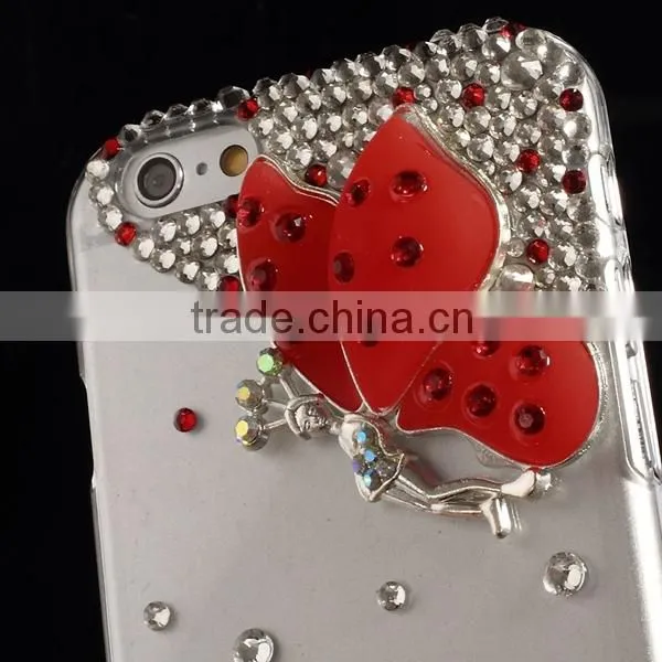 diamond shaped Rhinestone Case For Apple iphone 6 4.7" 5.5"