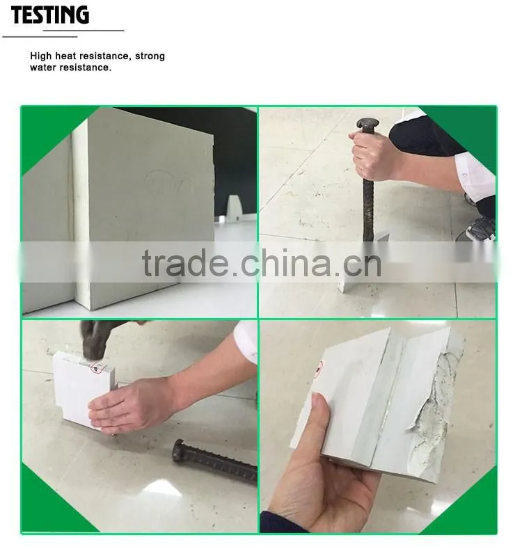 High quality strength viscosity odorless foam pvc board white glue