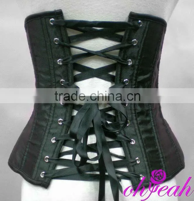 Accept paypal sexy fat womens cheap underbust corset waist cincher