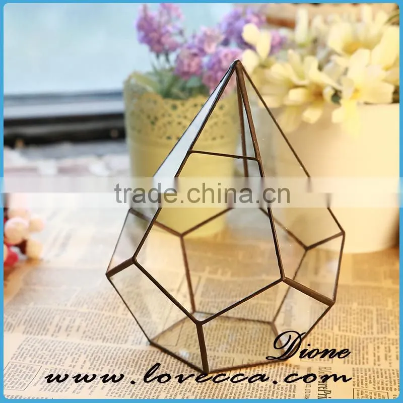 Wholesale terrariums glass vase ,indoor plant glass terrarium