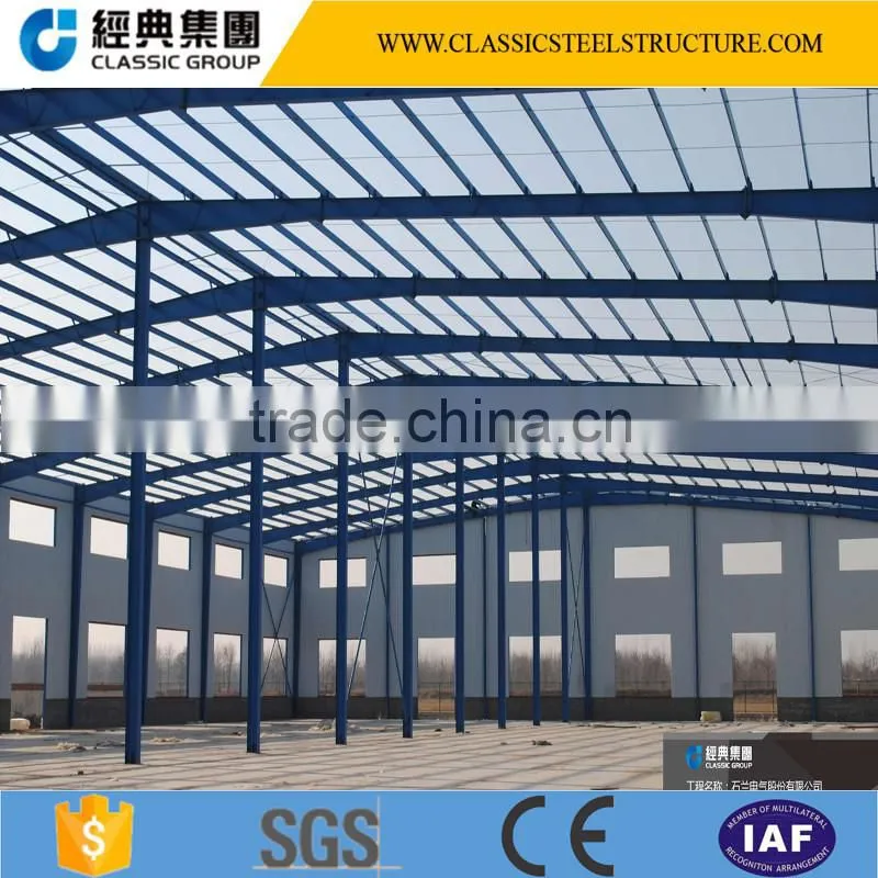 Light steel frame workshop/prefabricated steel structure warehouse