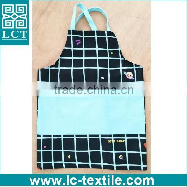 eco friendly cotton cute pattern design child bib kitchen childrens apron