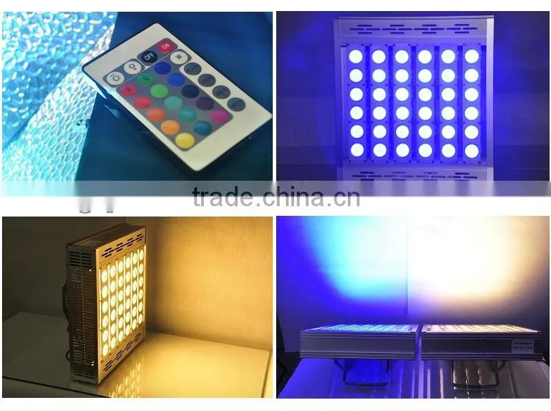 DMX RGB 3 color change outdoor 300w led flood light