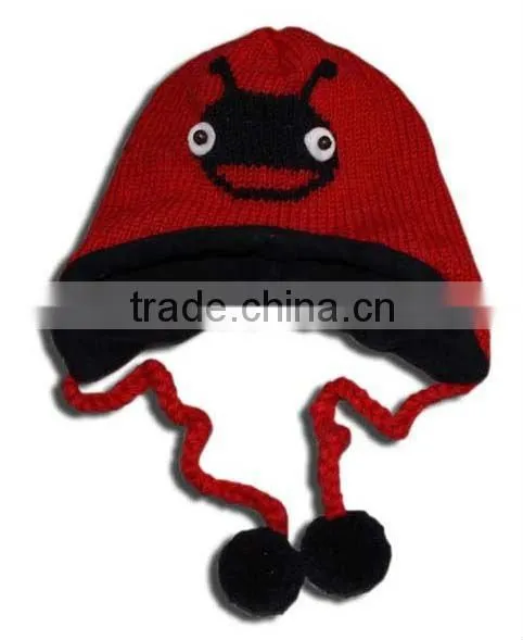 Knitted Children Mohawk Hat