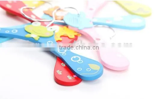 Popular Model FR Wooden hanger cartoon children