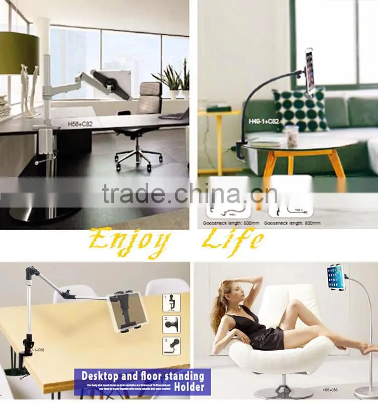 2016 Newest 3.5-6" Mobile Phone Holder for Treadmills/Strollers/ShoppingTrolley Cart/Car vent/Steering Wheel