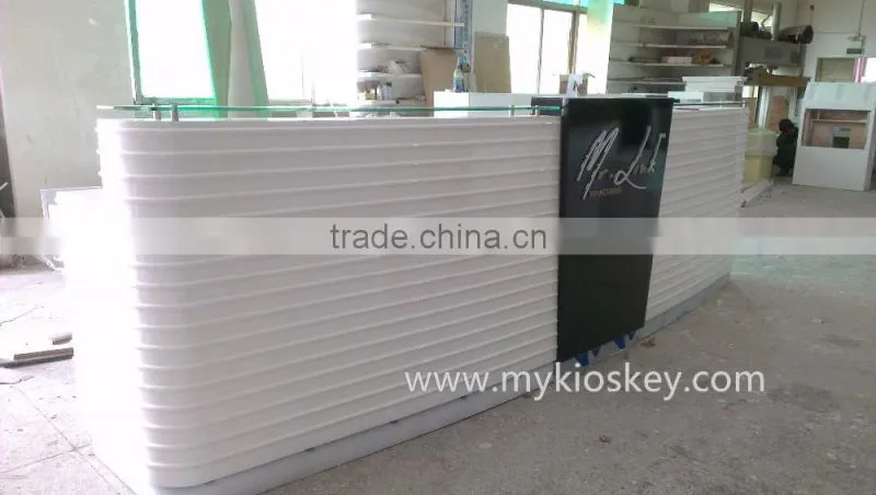 Beauty salon reception desk for hotel reception counter use