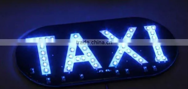 LED Taxi Sign