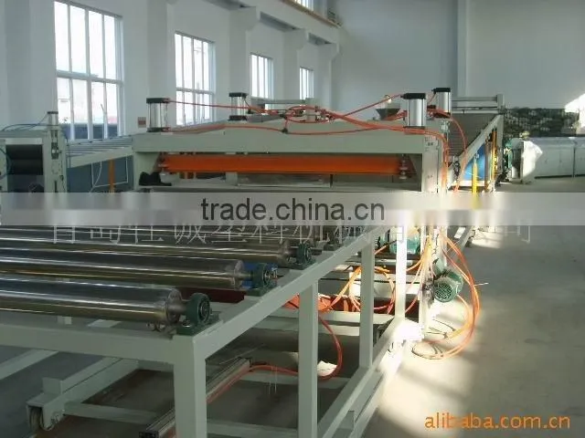 plastic building templates making machinery