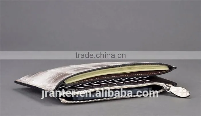 Luxury High-end Genuine Crocodile Leather Business Women Card Holder Wallet