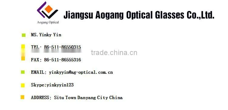 RX lab 1.56 UC/HC/HMC EMI/SHMC/UV400/Revo coating polarized optical resin lens