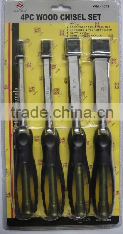 The Hot Sale and The High Quanlity and The SHAS401 4PCS Wood Chisel Set