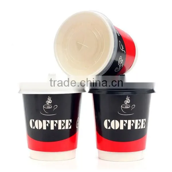 8oz/9oz paper cup with lid and low price from china supplier