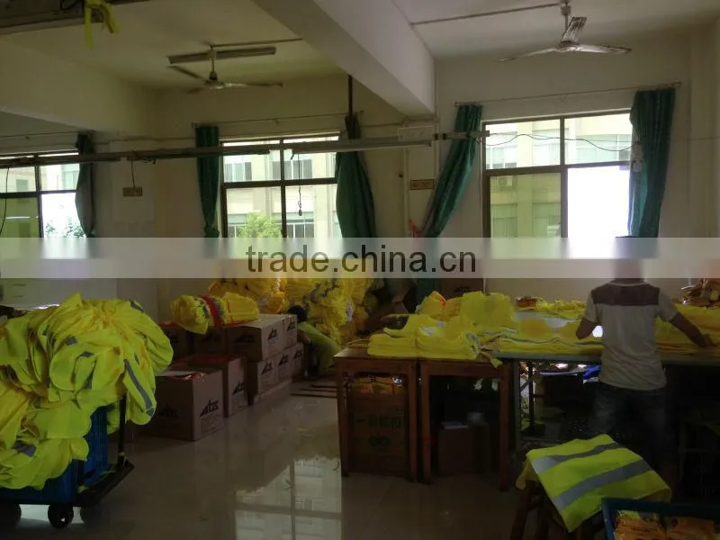High-visibility roadway warning reflective safety clothing