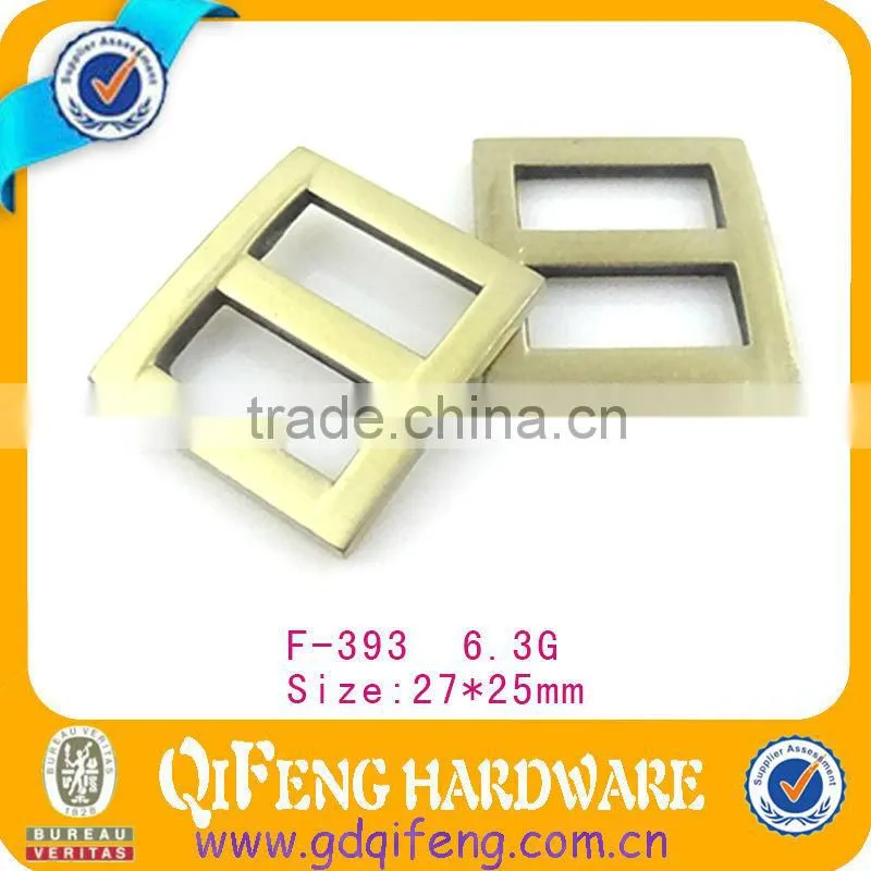 wholesale fashion bag side zinc alloy metal square ring,bag accessories,qifeng,f-393