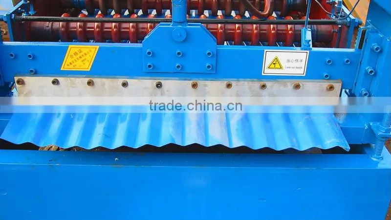 DX 1050-210-25 6 rows automatic hydraulic steel sheet profile machine