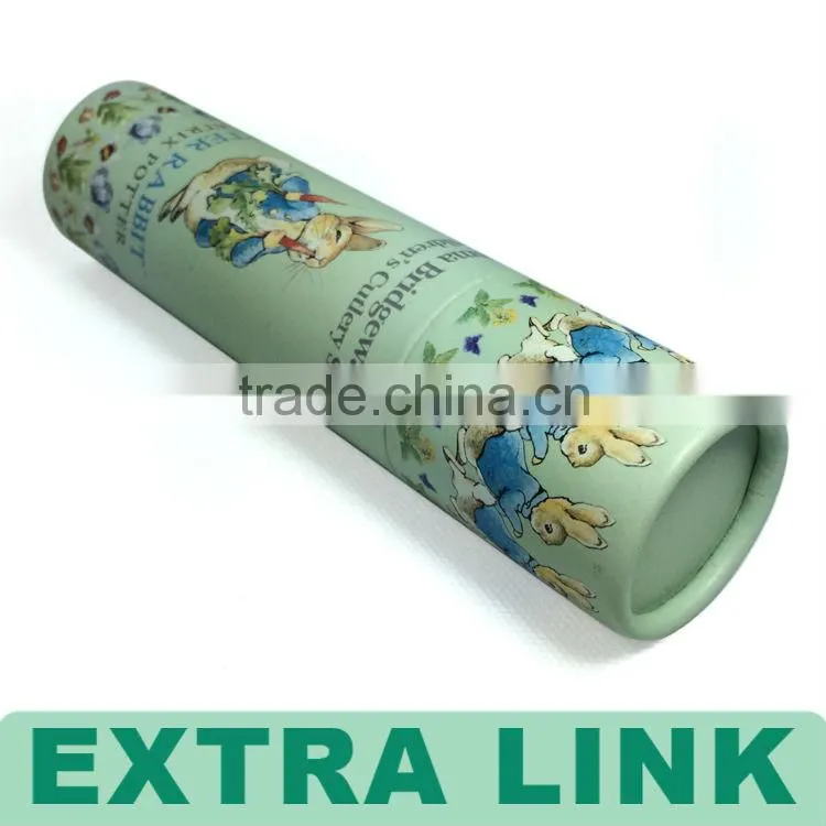 2014 small cardboard paper tube with custom printed for lip blam